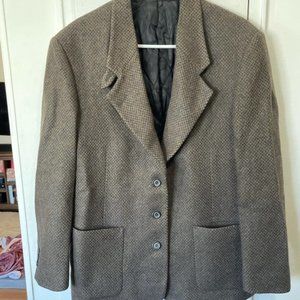 Vintage LL Bean 3M Thinsulate Wool Blazer Jacket size 10/12